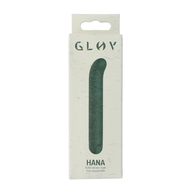 Glov Hana eco g-spot vibrator groen 1.00 Stuks