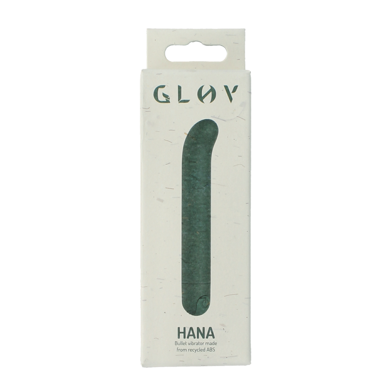Glov Hana eco g-spot vibrator groen 1 Stuks