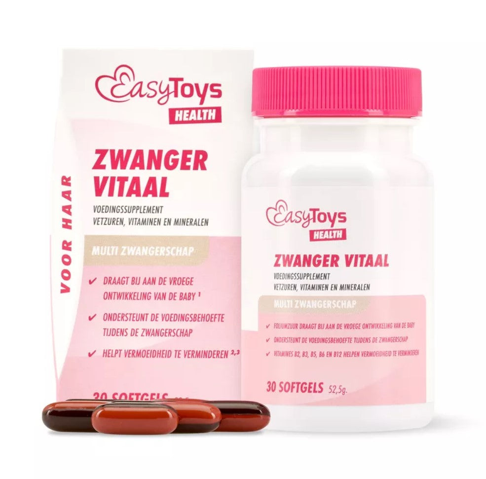 EasyToys Health Zwanger vitaal vrouw 30 Softgels