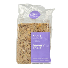 Kari's Crackers Knekkebrod haver/spelt bio 200.00 Gram