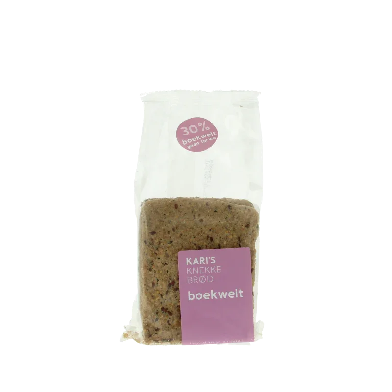 Kari's Crackers Knekkebrod boekweit bio 200 Gram
