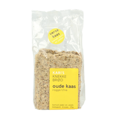 Kari's Crackers Knekkebrod oude kaas bio 175.00 Gram