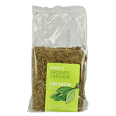 Kari's Crackers Groentecracker spinazie prei bio 170.00 Gram
