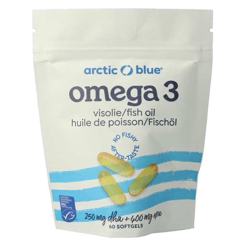 Arctic Blue Pure Alaska MSC visolie 60 Softgels