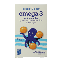 Arctic Blue Omega 3 gummy DHA EPA vitamine D 30.00 Gummies