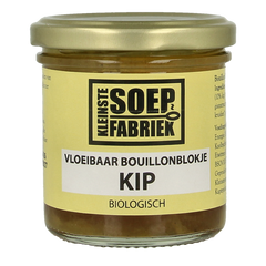 Kleinstesoepfabriek Vloeibare bouillonblokjes kip bio 150.00 Milliliter