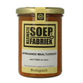 Kleinstesoepfabriek Afrikaanse maaltijdsoep met fonio en miso bio 400 Milliliter