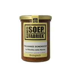 Kleinstesoepfabriek Italiaanse bonensoep bio 400 Milliliter