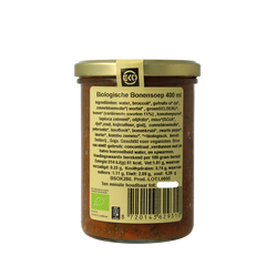 Kleinstesoepfabriek Italiaanse bonensoep bio 400 Milliliter