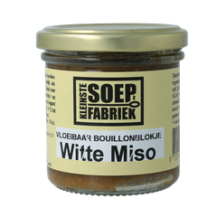 Kleinstesoepfabriek Vloeibaar bouillonblokje witte miso 150 Milliliter