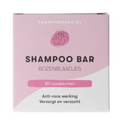 Shampoobars Shampoo bar rozenblaadjes 60.00 Gram