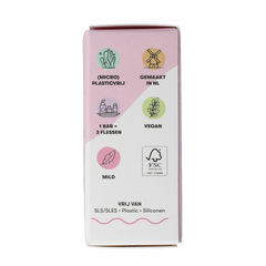Shampoobars Shampoo bar rozenblaadjes 60.00 Gram