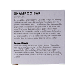 Shampoobars Shampoo bar lavendel 60 Gram