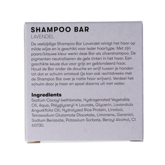 Shampoobars Shampoo bar lavendel 60.00 Gram
