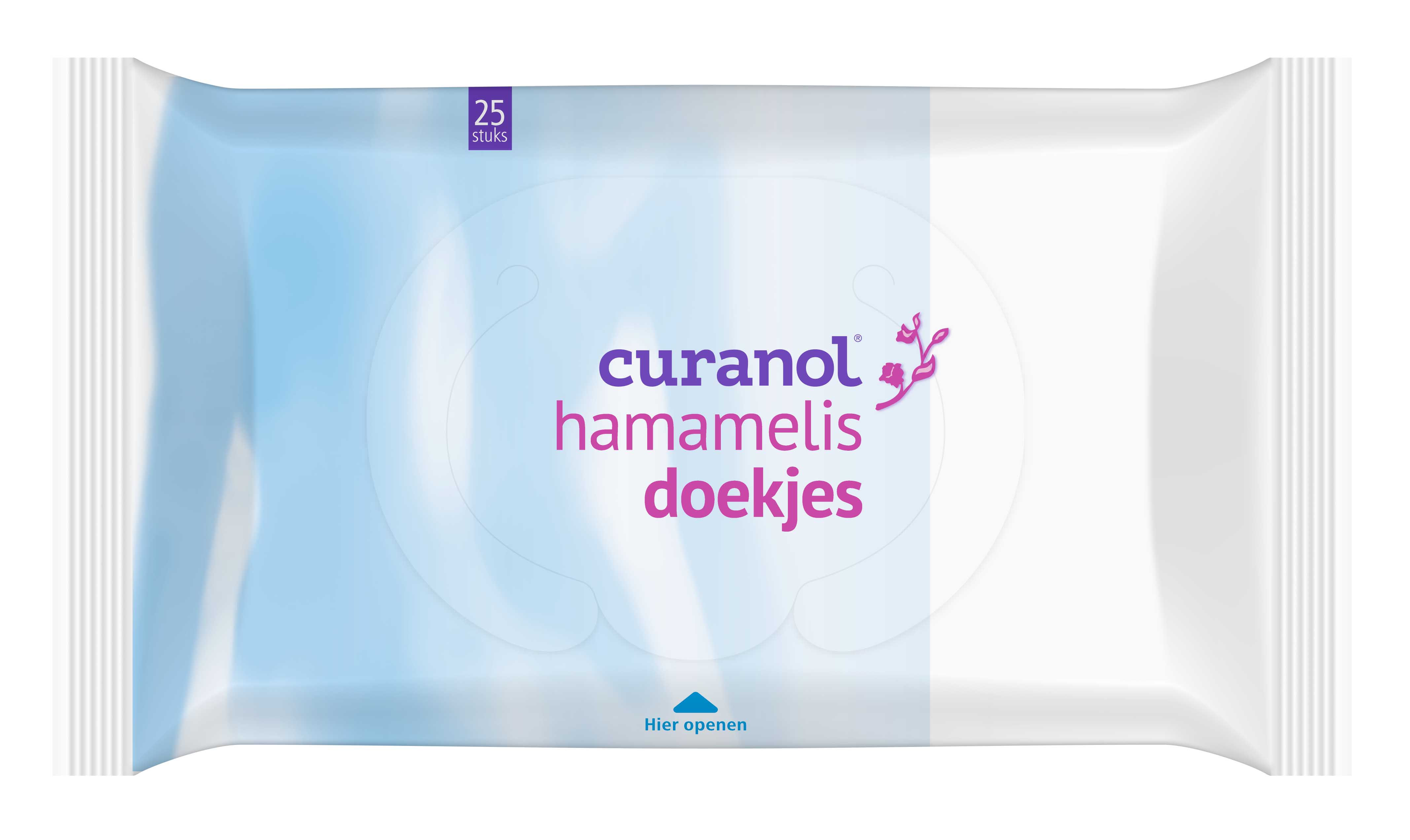 Curanol Hamamelis doekjes 25.00 Stuks
