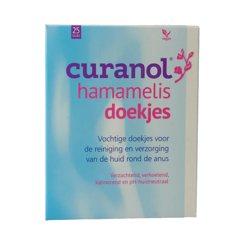Curanol Hamamelis doekjes 25 Stuks