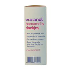 Curanol Hamamelis doekjes 25 Stuks