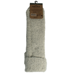 Apollo Slofsok anti slip unisex grijs/beige maat 43-46 1 Paar