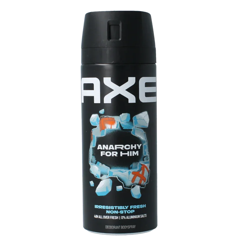 AXE Deodorant bodyspray anarchy 150 Milliliter
