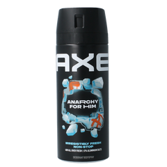AXE Deodorant bodyspray anarchy 150.00 Milliliter
