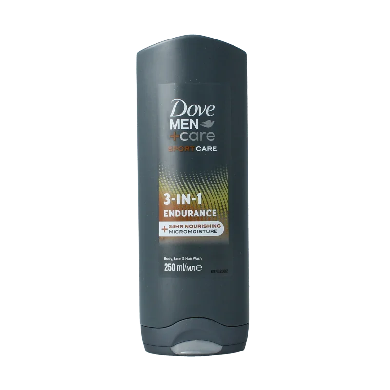 Dove Shower men + care sport endurance 3 in 1 250 Milliliter