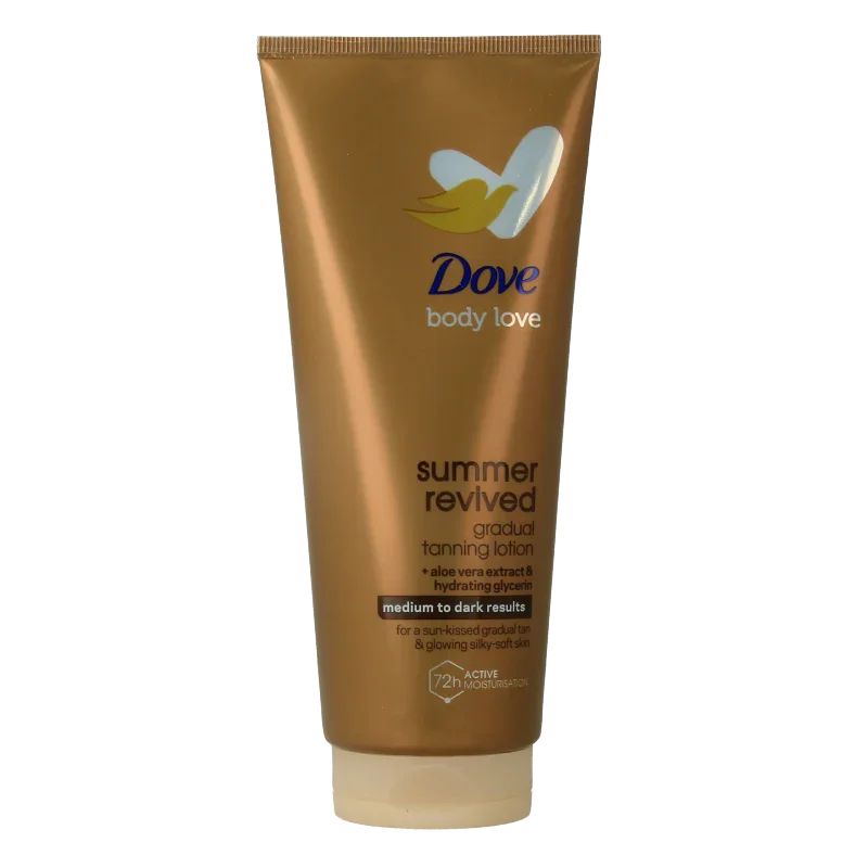 Dove Bodylotion summer dark 200 Milliliter