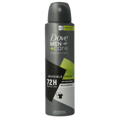 Dove Deodorant spray men+ care invisible fresh 150.00 Milliliter
