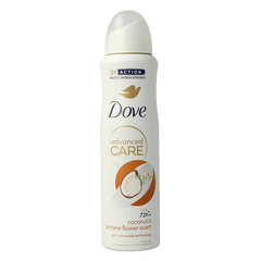 Dove Deodorant spray advanced coconut & jasmine 150.00 Milliliter