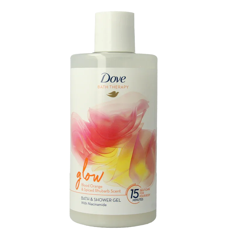 Dove Bad & douchegel glow 400 Milliliter