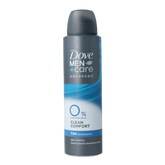 Dove Deodorant spray men+ care clean comfort 0% 150 Milliliter
