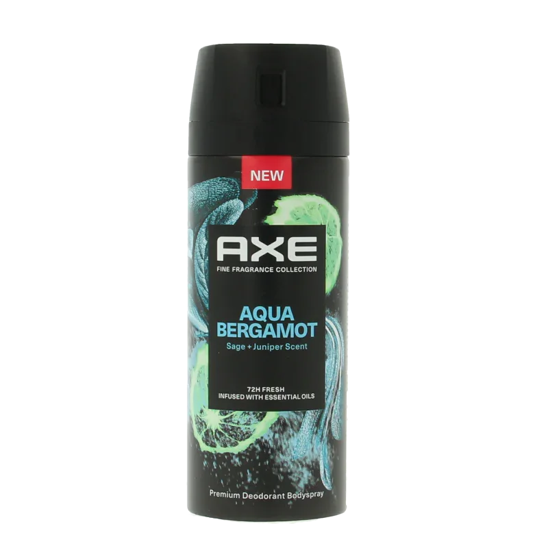 AXE Deodorant bodyspray kenobi aqua bergamot 150 Milliliter
