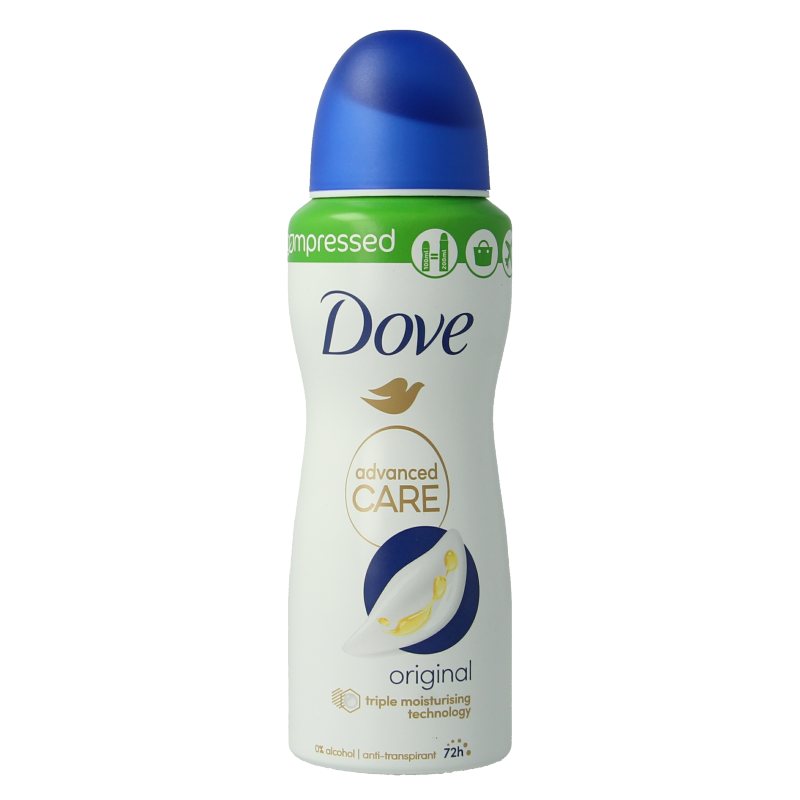 Rexona Deodorant spray compressed original 100 Milliliter