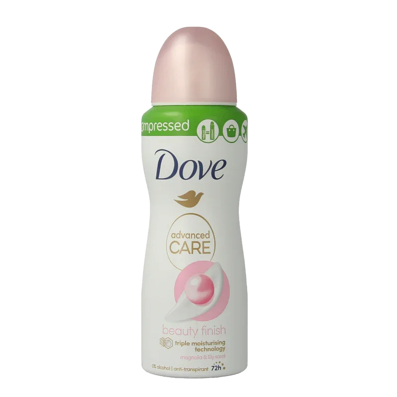 Dove Deodorant spray beauty finish 100 Milliliter