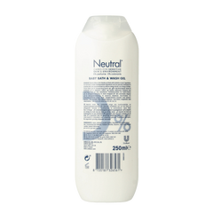 Neutral Baby bath & wash gel 250 Milliliter