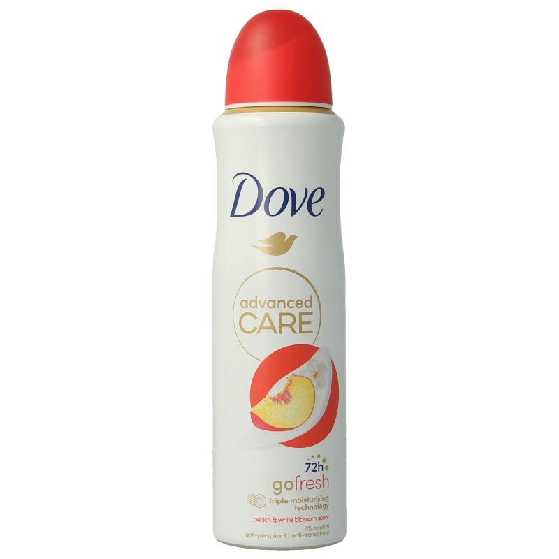 Dove Deodorant spray go fresh peach 150.00 Milliliter