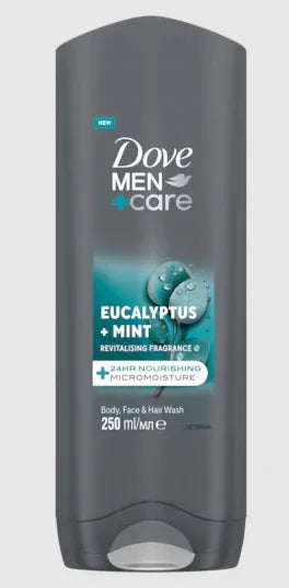 Dove Shower men + care eucalyptus & mint 250 Milliliter