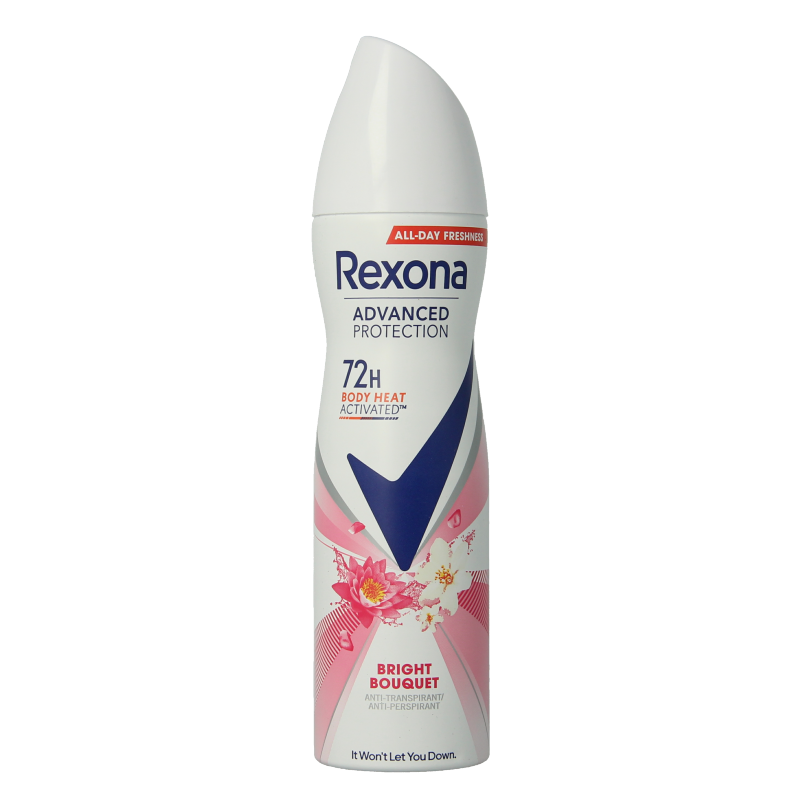 Rexona Deodorant spray 72h bright bouquet 150.00 Milliliter