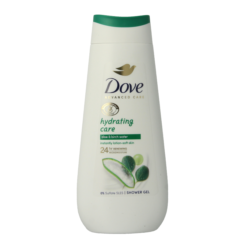 Dove Shower advanced hydrating 225 Milliliter