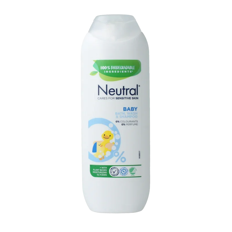 Neutral Baby wasgel/shampoo 2 in 1 250 Milliliter