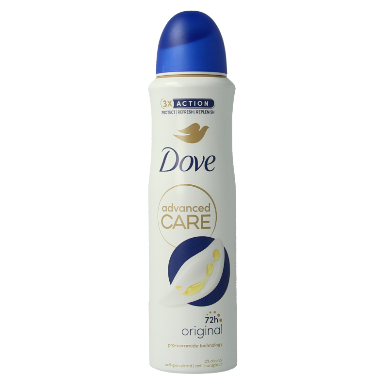 Dove Deodorant spray original 150.00 Milliliter