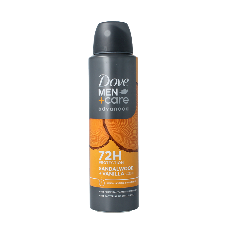 Dove Men+ care deodorant sandalwood /vanilla 150.00 Milliliter