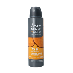 Dove Men+ care deodorant sandalwood /vanilla 150 Milliliter