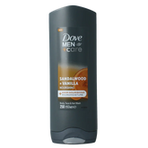 Dove Showergel men sandalwood & vanilla 250 Milliliter
