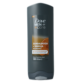 Dove Showergel men sandalwood & vanilla 250 Milliliter
