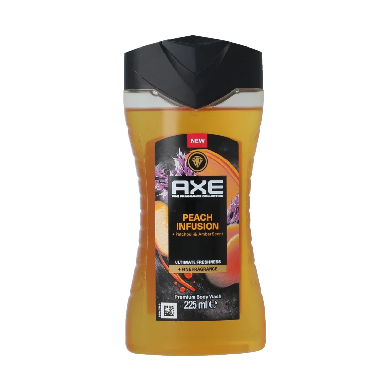 AXE Showergel peach infusion 225 Milliliter