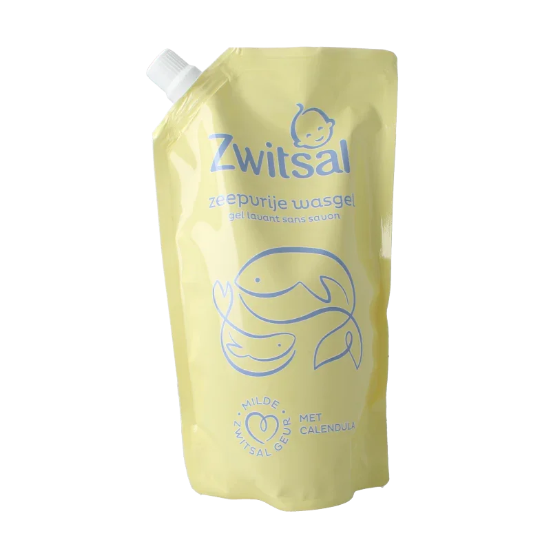 Zwitsal Zeepvrije wasgel navul 500 Milliliter