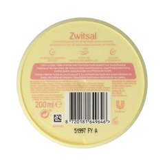 Zwitsal Zachte creme pot 200 Milliliter