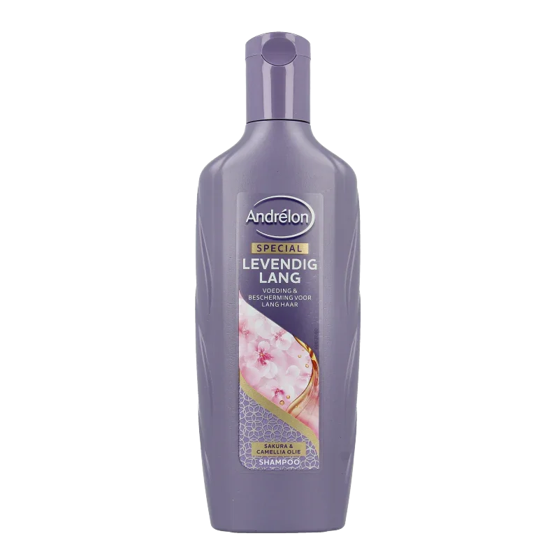 Andrelon Shampoo levendig lang 300 Milliliter