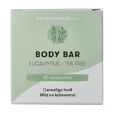 Shampoobars Body bar eucalyptus & tea tree 60.00 Gram