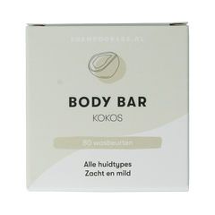 Shampoobars Body bar kokos 60.00 Gram